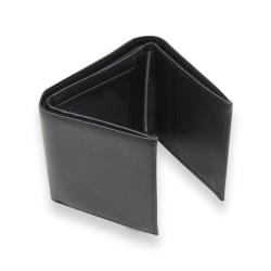 Extra capacity trifold RFID blocking wallets mens leather travel wallets