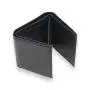 Extra capacity trifold RFID blocking wallets mens leather travel wallets
