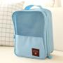 Gelory Wholesale Popular Clear View Shoe Bag Custom Polyester Mesh Carry Travel Shoe Bag Travel Bag With Shoe Compartment