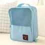 Gelory Wholesale Popular Clear View Shoe Bag Custom Polyester Mesh Carry Travel Shoe Bag Travel Bag With Shoe Compartment