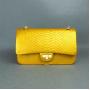 OEM ODM Customize Snakeskin Leather Classic Luxury Fashion Women Lady Crossbody Sling Square Handbags Bags