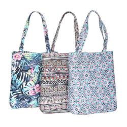 Women's canvas handbag designer ethnic shoulder bag canvas wholesale tote bags