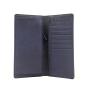 vintage looking leather 100% handmade lady long wallet purse
