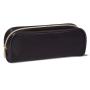 High quality cosmetic bag black nylon waterproof travel toiletry bag