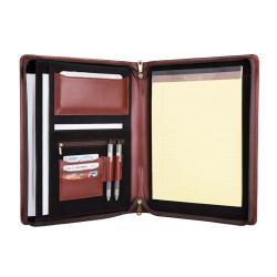 Leather organizer planner Men's Document bag Leather gift Organizer