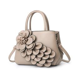 New Korean style lady handbag ladies leather single shoulder bags flower vase handbags for women