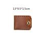 Vintage Manual Real Leather Male Transverse Style Wallet With Various Styles