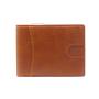 Christmas gift RFID crazy horse leather clip wallet with coin pocket