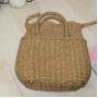 Wholesale Women Natural Chic Hand Woven Rattan Straw Handbags Handmade Summer Shopping Bags