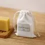 Drawstring Linen Pouch Bag, Linen Pouch Soap Bag