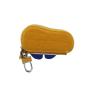 Multi-function Cowhide Leather Key Pouch Key Holder Ring Crocodile Pattern Key Bag Key Holder Chain