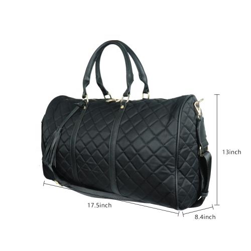 2024 Ladies travel Duffel Bag Customization Duffel Bag Embossed Chain Large Capacity Duffel Bag