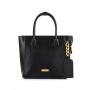 Manufacturer Custom Vegan Ladies Handbags PU Leather Trendy Lady Tote Bag With Leather Tag Fashion Luxury Handbags For Women