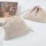 Custom Logo Printed Suede Jewelry Pouch Luxury Velvet Drawstring Gift Packaging Bags Bracelet Jewelry Bag