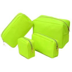 2021 High Quality New products Durable Waterproof Nylon Cosmetics Shopping Bags Make Up Pouch Toiletry Bag