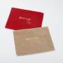 Custom Luxury Soft Velvet Shoe Pouch Envelope Dust Bag With Gold Logo Envelope Jewelry Perfume Pouch