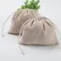 Custom Logo Printed Suede Jewelry Pouch Luxury Velvet Drawstring Gift Packaging Bags Bracelet Jewelry Bag