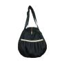 Waterproof Canvas Large Capacity Barrel Bag Women's Weekend Bag Twill Lay Flat Travel Duffle Bag