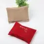 Custom Luxury Soft Velvet Shoe Pouch Envelope Dust Bag With Gold Logo Envelope Jewelry Perfume Pouch