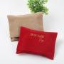 Custom Luxury Soft Velvet Shoe Pouch Envelope Dust Bag With Gold Logo Envelope Jewelry Perfume Pouch
