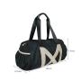 Waterproof Canvas Large Capacity Barrel Bag Women's Weekend Bag Twill Lay Flat Travel Duffle Bag