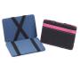 CUIKCA Korean Version Unisex Magic Wallet Money Clip Purse Slim Elastic Wallet Men PU Leather Wallet ID Credit Card Cases