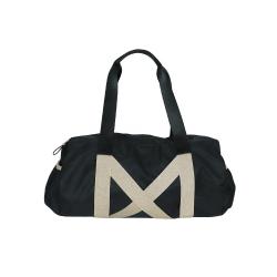 Waterproof Canvas Large Capacity Barrel Bag Women's Weekend Bag Twill Lay Flat Travel Duffle Bag