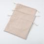 Custom Logo Printed Suede Jewelry Pouch Luxury Velvet Drawstring Gift Packaging Bags Bracelet Jewelry Bag
