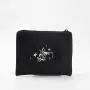 Recyclable Custom Logo Cotton Canvas Zipper Portable Lipstick Cosmetic Bags  Canvas Makeup Cosmetic Pouch