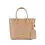 Manufacturer Custom Vegan Ladies Handbags PU Leather Trendy Lady Tote Bag With Leather Tag Fashion Luxury Handbags For Women
