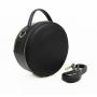 Casual Saffiano Leather Women Shoulder Bags Purse Round Crossbody Bags