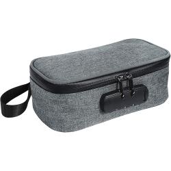 OEM Custom Carbon Lined Odor Tobacco Smell Proof Case Bags With Combination Lock
