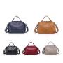 China Factory OEM travel boston handbag fashionable Style  ladies  leather shoulder bag