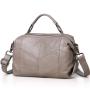 China Factory OEM travel boston handbag fashionable Style  ladies  leather shoulder bag