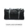 large big size china factory carbon fiber line best smell proof duffle bag for storage and travel