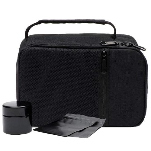 9x6x5  discreet  smell proof  bag  with Combination Lock Travel Bags to Store Dried Foods, Spices,  Consumable Good