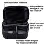 9x6x5  discreet  smell proof  bag  with Combination Lock Travel Bags to Store Dried Foods, Spices,  Consumable Good