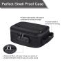 carbon lined factory price smell proof odor proof container stash smell proof bag case with combination lock