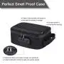 carbon lined factory price smell proof container stash smell proof case with combination lock box bag